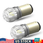 2X AUXITO 1157 2057 LED Turn Signal Brake Reverse Light Bulb for