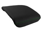 Console Lid Pull Over Cover Leather for Honda Pilot (2003–2008) Green Stitch