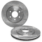 Front Disc Brake Rotors + Pads Set Navara D40 Ute 2wd 4x4 (2005-2012)