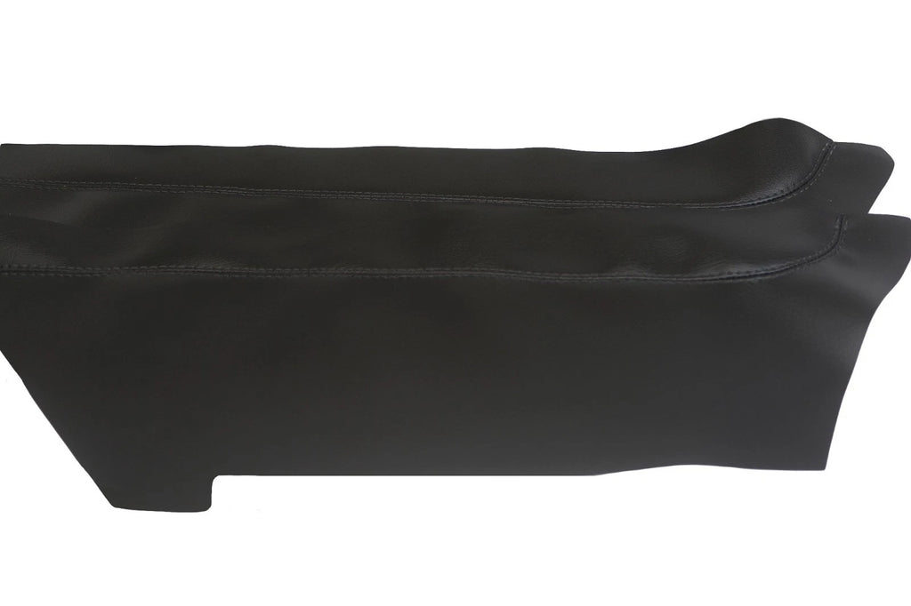 Front Insert Door Leather Cover for Honda Civic (2016–2020) Black