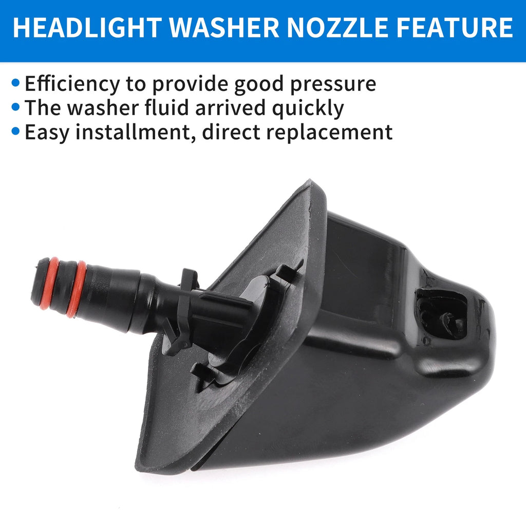 Set of 2 Headlight Washer Nozzles for Honda CR-V (2005–2006)