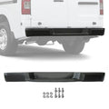 Black Steel Rear Step Bumper for Nissan NV1500 NV2500 NV3500 (2012–2021)