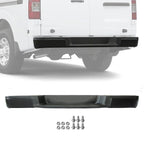 Black Steel Rear Step Bumper for Nissan NV1500 NV2500 NV3500 (2012–2021)