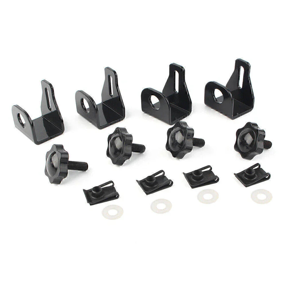 Saddlebag Lock Mounting Brackets for Harley Touring (1994-2023)