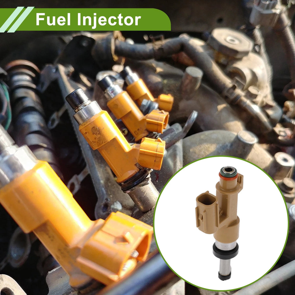 Fuel Injector for Lexus GX460 (2010–2012) 1 Pcs Brown Silver Tone