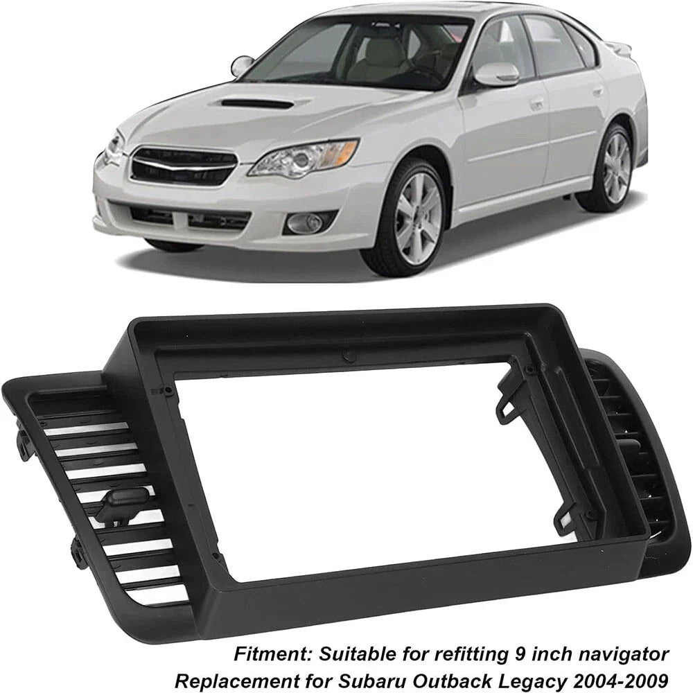 Front Center Stereo Radio Fascia Panel for 2004-2009 Subaru Outback Legacy