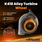 S300SX3 Turbocharger for T4 Twin Scroll (177275, .91 A/R, 85 Trim, 66mm)