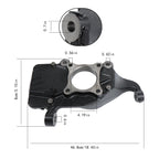 2 Inch Front Drop Spindle Set for Ford F-150 (2021-2024)
