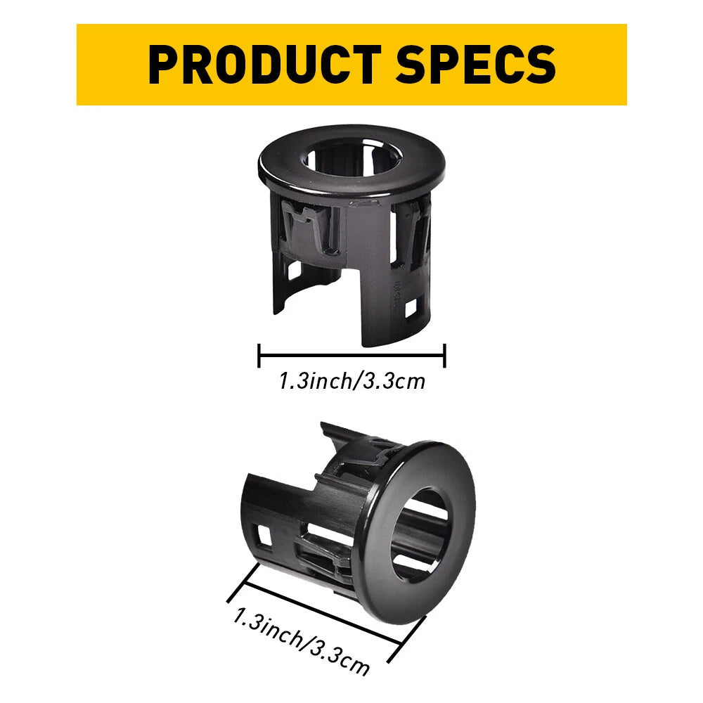 Set of 4 Parking Assist Sensor Bezels for Ram 1500 (2014–2018)