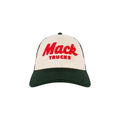 Trucker Hat/Cap for Mack Trucks (Retro Two-Tone Green Cream)