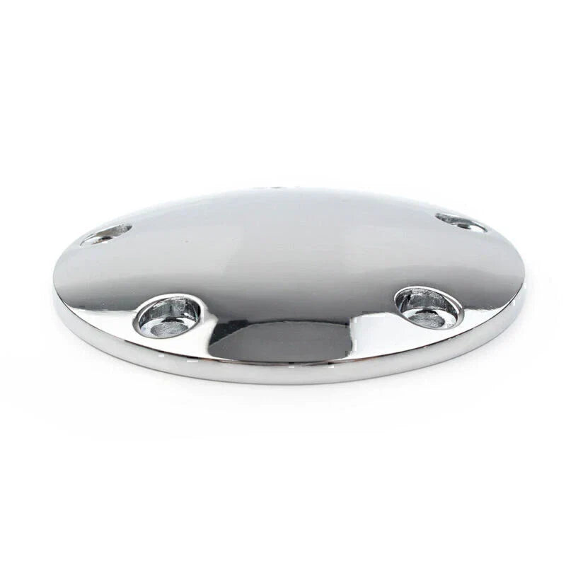 Chrome Domed Timing Points Cover for Harley Twin Cam Softail Dyna Touring (99-17)