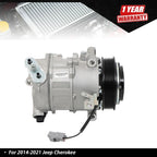 A/C Compressor for Jeep Cherokee (2014–2021) and Chrysler 200 (2015–2017)