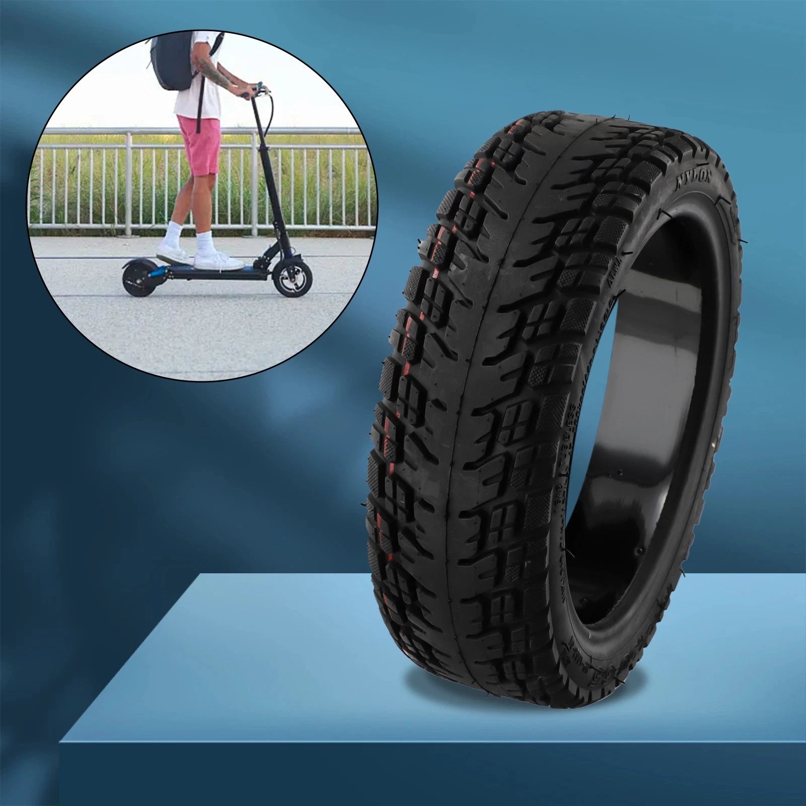 10x2.50-6.5 Self Repair Tire for Max Electric Scooter