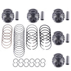 6X Pistons & Rings Set STD for Audi A6 A7 Q8 S4 VW Porsche 3.0 EA839 (2019–2023)