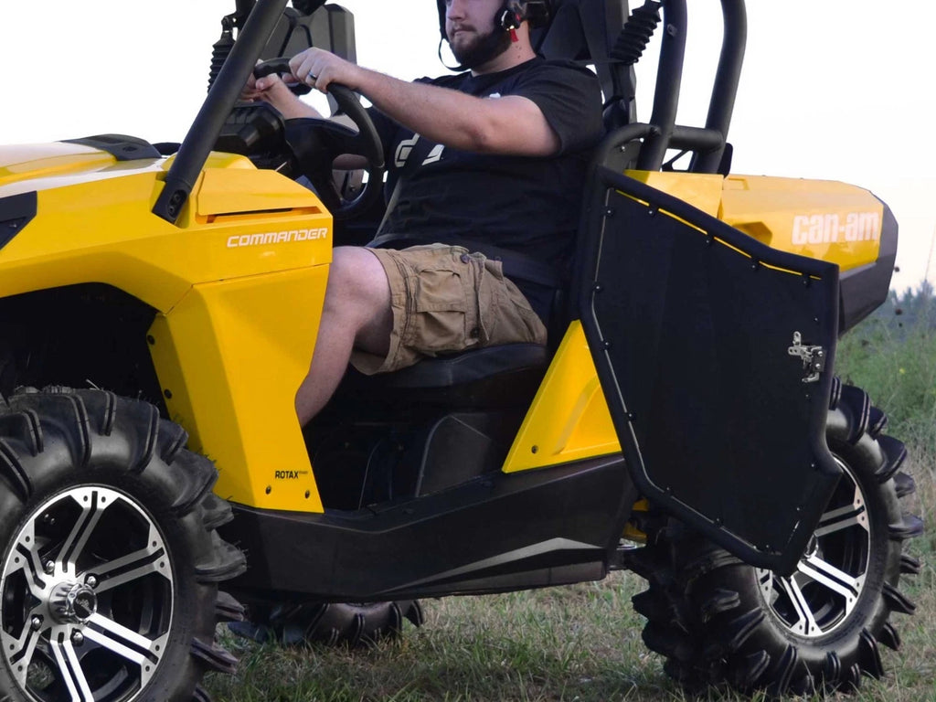 SuperATV Heavy Duty Aluminum Doors for Can-Am Commander (2011–2020)