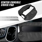 Center Console Cover Pad for Chevy Silverado 1500 1500HD (2007–2014) Black