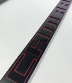Matte Black Premium License Plate Frame with Glossy Letters for Camaro (2010–2015)