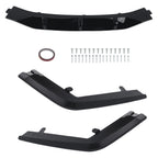 3PC Black Diffuser Kit for BMW 7 Series G11 G12 (2019–2022) Shark Style