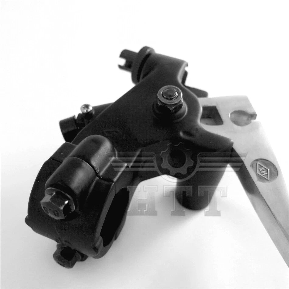 Clutch Lever 7/8" for Honda CR80 CR85 CR125 (Black Silver Alloy)