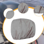 Boat Cover for Yamaha 30-60 HP Outboard Motor (Waterproof, Silver)