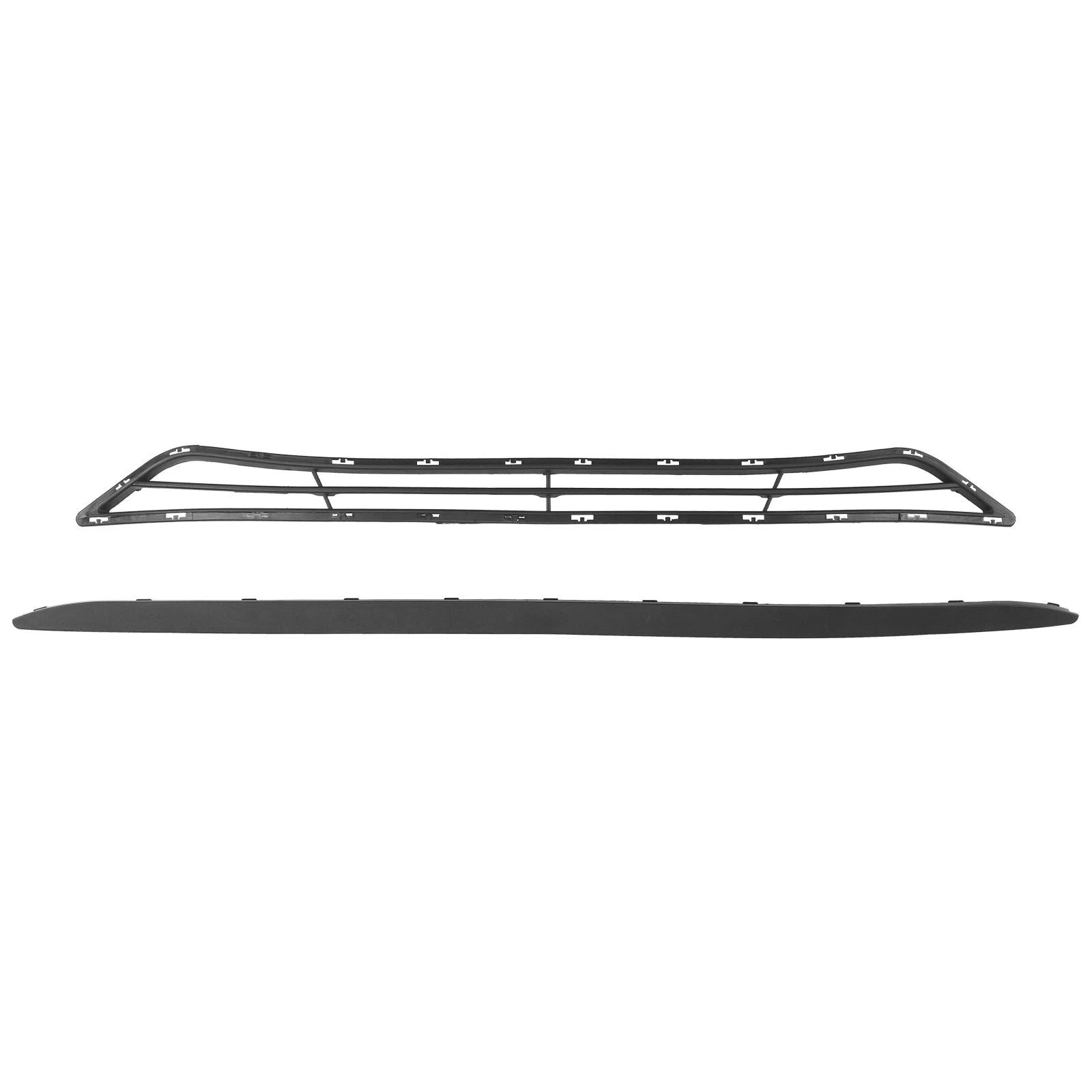 Set of 10 Chrome Grille Fog Light Bumper Brackets for Sonata (2011–2014)