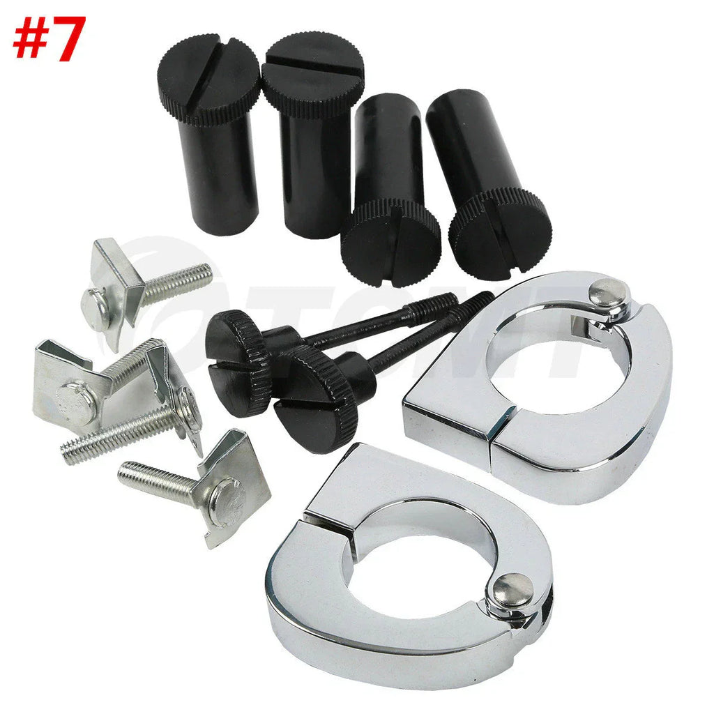 Lower Vented Fairings w/ 6.5" Speakers for Harley FLHT (1989-2013)