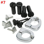 Lower Vented Fairings w/ 6.5" Speakers for Harley FLHT (1989-2013)
