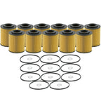 Set of 11 Engine Oil Filters for Hyundai Genesis, Kia (StdAsp)