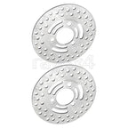 2X Front Brake Disc Rotors for Suzuki LT-Z400 (2003–2014) LT-Z250 (2004–2009)