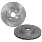2 x Front Disc Brake Rotors for Toyota Corolla (2001–2007)