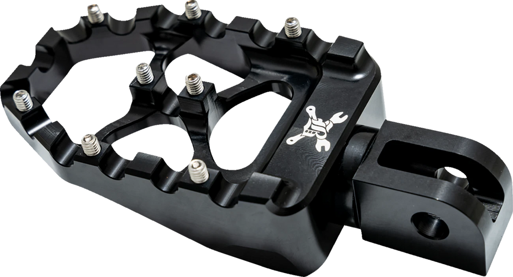 Burly Brand MX Evolution Passenger Pegs for Harley Softail (B13-1017B)