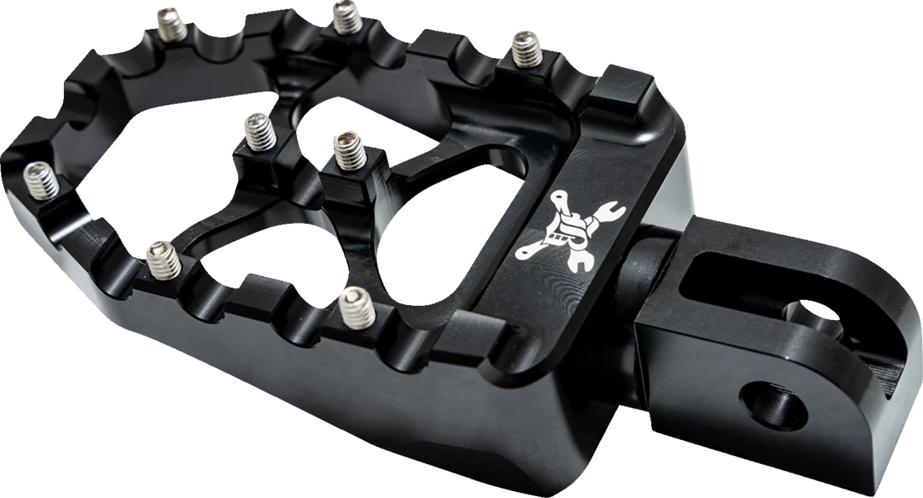 Burly Brand MX Evolution Passenger Pegs for Harley Softail (B13-1017B)