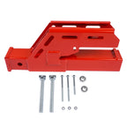 Clamp on Trailer Hitch Adapter for Tractor Bucket (2" Receiver)