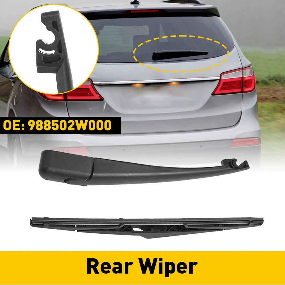 Rear Wiper Arm & Blade for Hyundai Santa Fe Sport (2013–2018)
