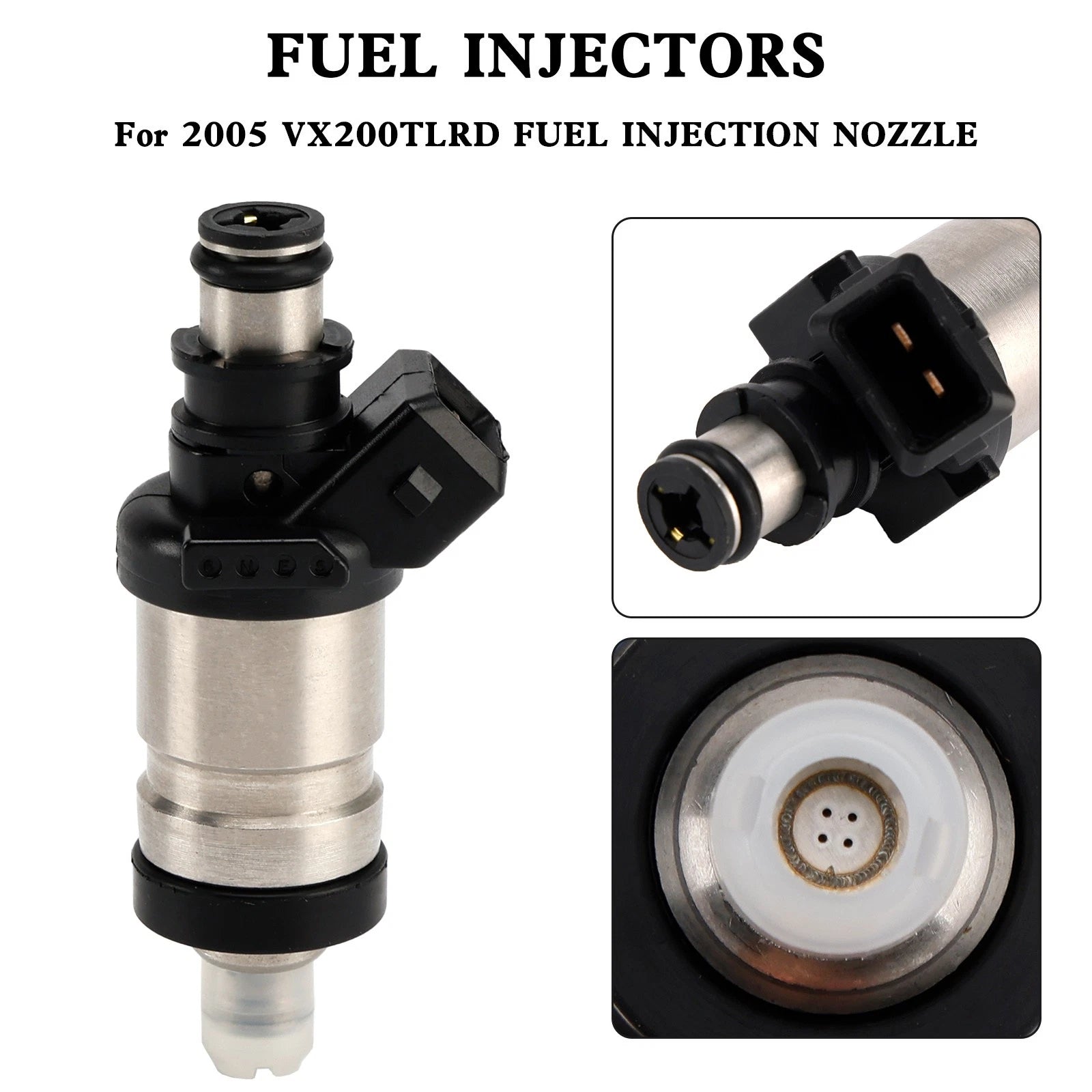 Fuel Injector 65L-13761-00-00 for Yamaha 150/200/225 HP (2-Stroke)