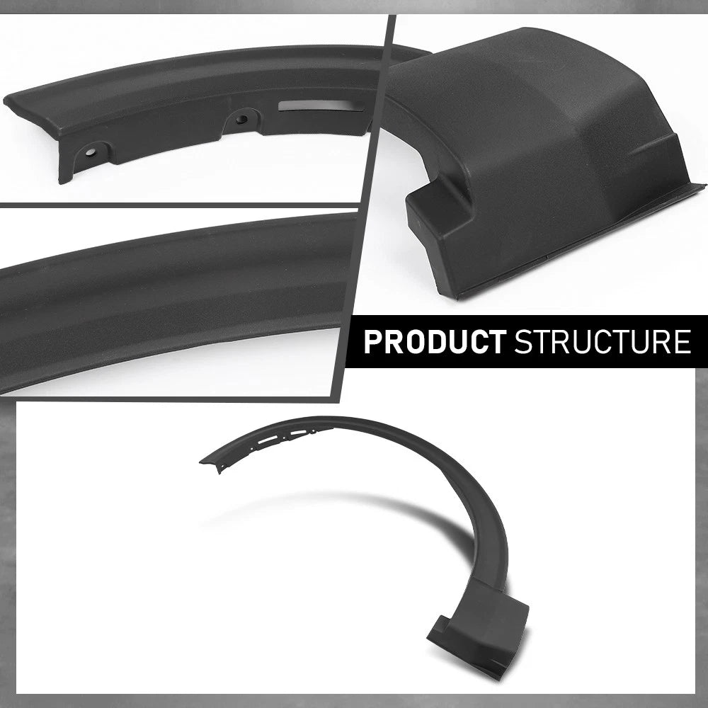 Set of 2 Front Fender Flares for Ford Explorer (2020–2024)