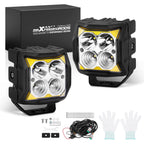 4" 110W LED Work Driving Light Cube Pods for Universal (2010–2023)