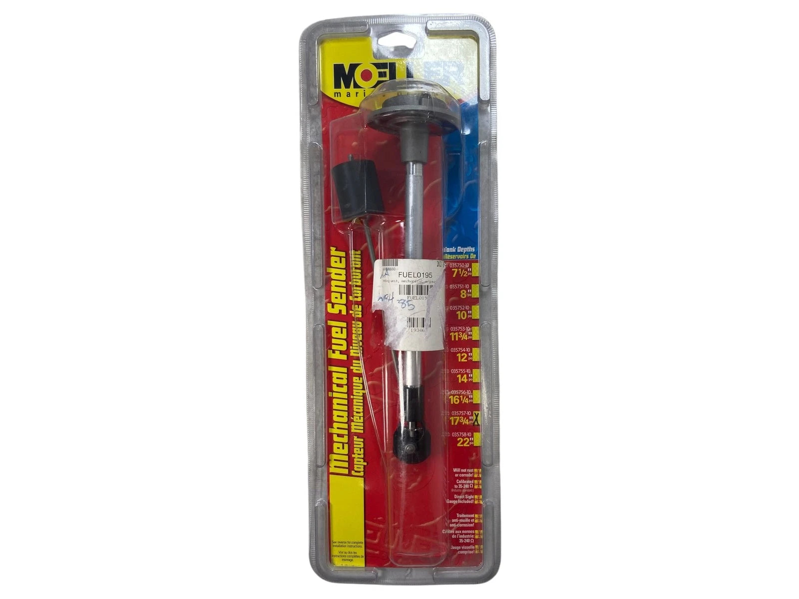 Mechanical Fuel Sending Unit for Moeller 17 3/4" Deep (035757-10)
