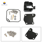 Carburetor Repair Rebuild Kit for Yamaha 9.9HP 15HP Outboard (63V-W0093-00)