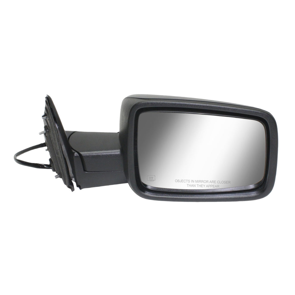 Manual Folding Mirror for Ram 1500 2500 (2013–2018) Textured Black Front Right