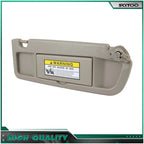 Passenger Side Sun Visor for Honda Civic (2009–2011) Warm Gray