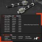 2X Front Outer Tie Rod Ends for Kia Optima, Magentis (2006-2010)