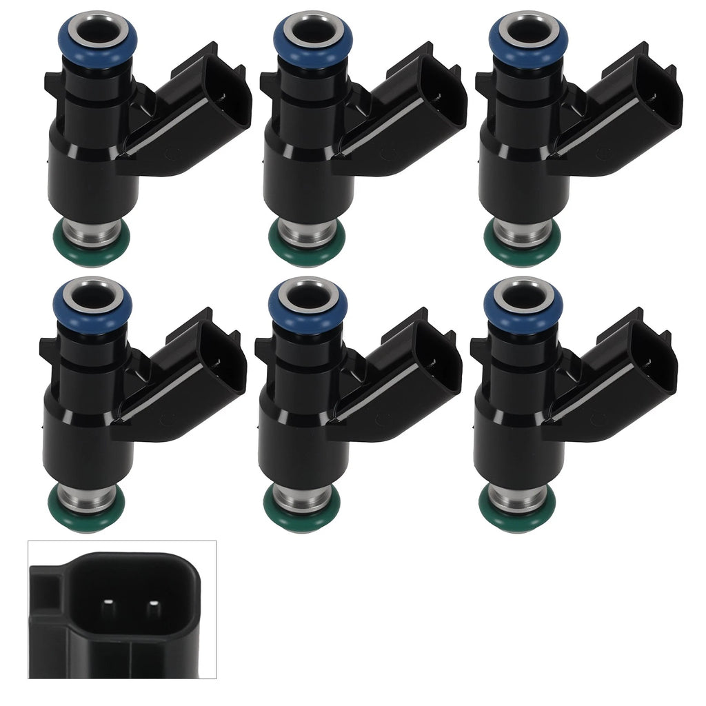 6 Pack Fuel Injectors for Chevy Uplander 3.9L V6 (2006–2009) 28428451