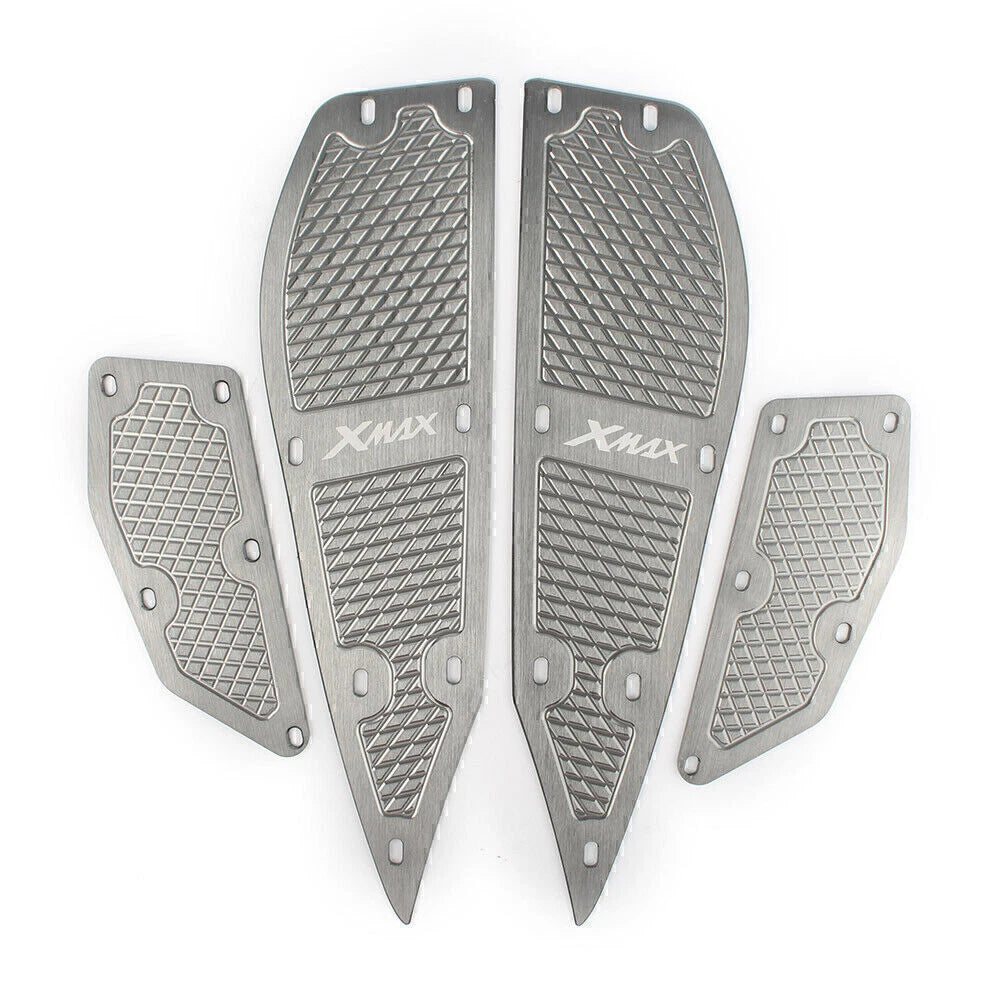 Footboard Step Footrest Foot Plate for Yamaha XMAX300 (2017–2018) Grey