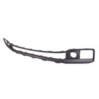 Front Lower Bumper Trim Panel Replacement Textured Polypropylene for Kia Rio (2012–2017)