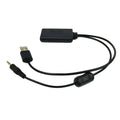 Bluetooth 5.0 Receiver Adapters USB+ 3.5mm Jack Audio for Car AUX Speaker