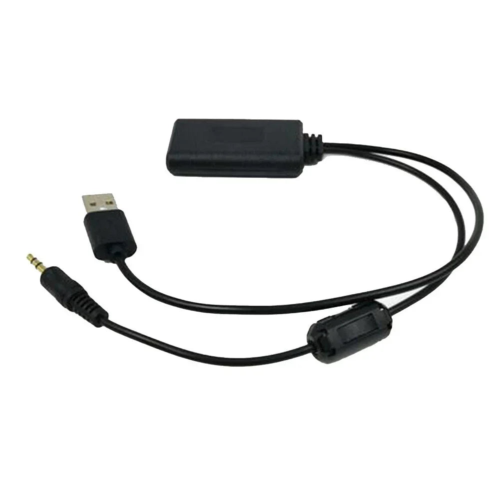 Bluetooth 5.0 Receiver Adapters USB+ 3.5mm Jack Audio for Car AUX Speaker