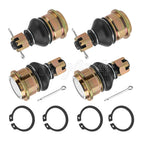 Set of 4 Upper & Lower Front Ball Joints for Yamaha Grizzly YFM 550 YFM 700 (2013–2024)