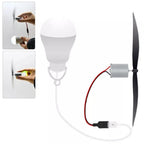 Wind Turbine Motor Blade Set for Energy Generation (DIY)