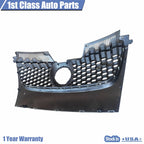 Carbon Fiber Print Hex Mesh Bumper Grille for VW MK5 Jetta GTI (2006–2009)
